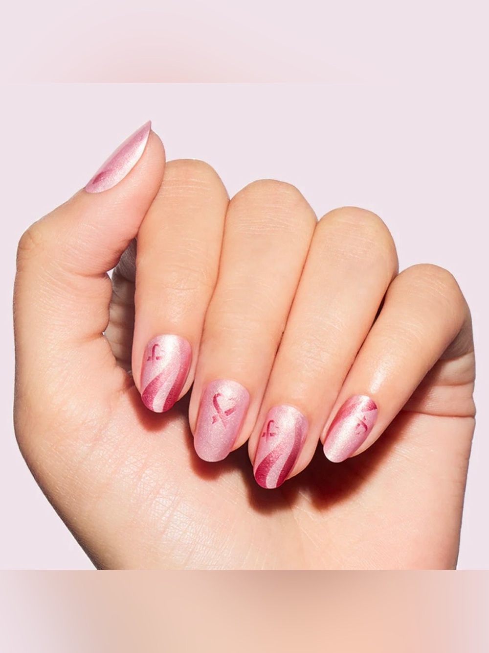 Color Street: Every Heartbeat | Pink Ribbons Heart Health Pastel Spring Summer - Picture 5 of 7